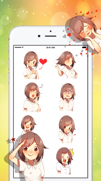 Lovely Babe Stickers