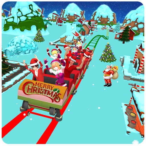 Christmas Extreme Roller Coaster 3D - Pro icon