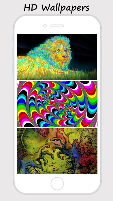 How to cancel & delete Trippy Walls- Cool Trippy Wallpapers & Backgrounds from iphone & ipad 2