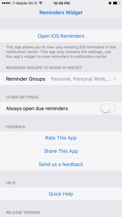 Reminders Widget screenshot-4