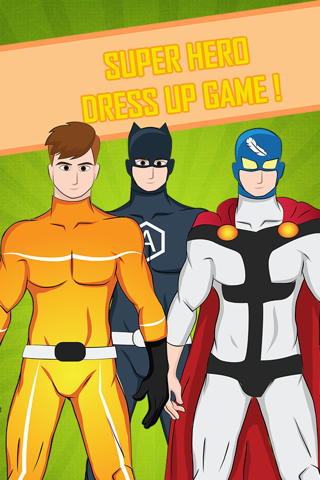 Create your own Super-Hero Justice Man Dress-Up screenshot 3