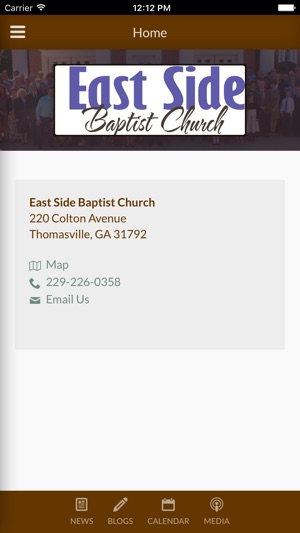 East Side Baptist Church - Thomasville, 