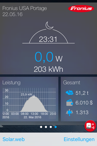 Fronius Solar.web Live screenshot 2