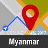 Myanmar Offline Map and Travel Trip Guide