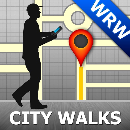 Warsaw Map and Walks, Full Version