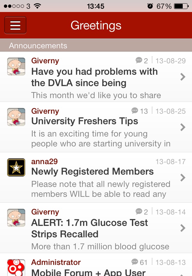 Diabetes Forum screenshot 4
