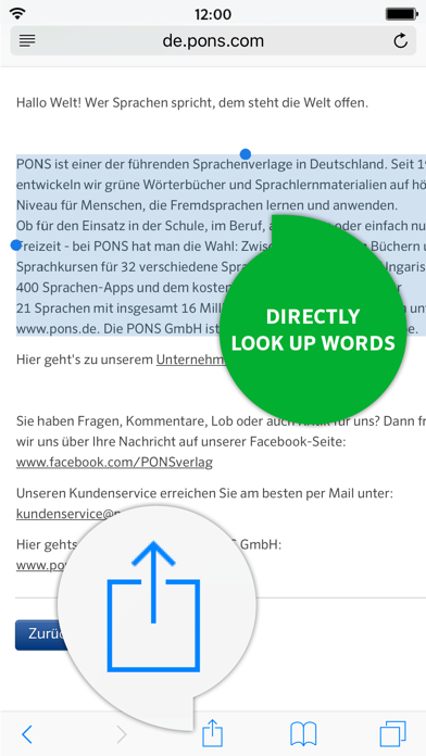 How to cancel & delete Dictionary German Spelling by PONS from iphone & ipad 4