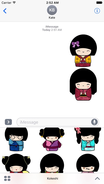 Kokeshi Animated Japanese Dolls
