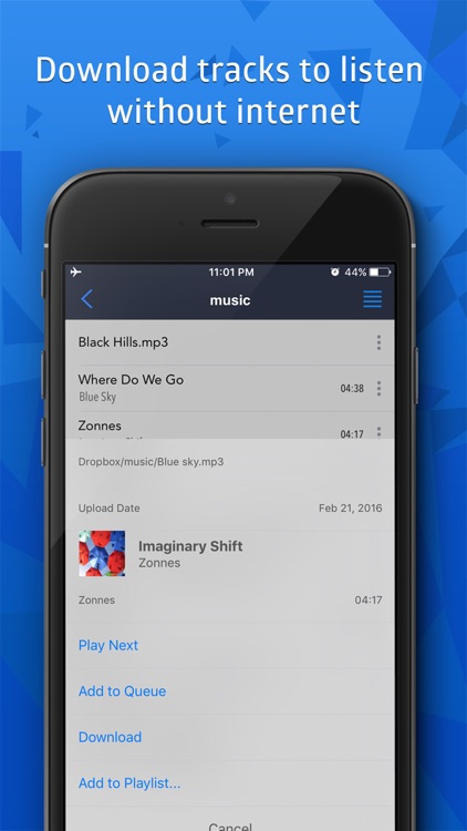 CloudBeats music player screenshot-3
