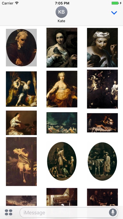 Giuseppe Maria Crespi Artworks Stickers