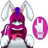 Cute Ninja Rabbit Stickers 2 stickers by CandyASS