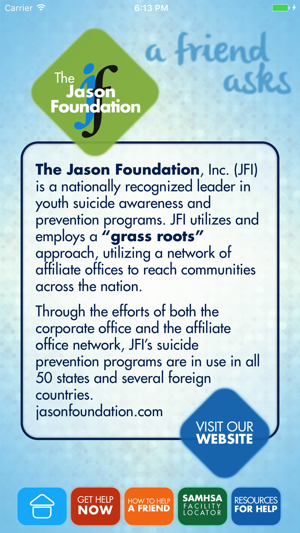 Jason Foundation A Friend Asks(圖2)-速報App