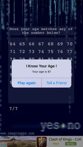 Game screenshot iKnow Your Age ! apk