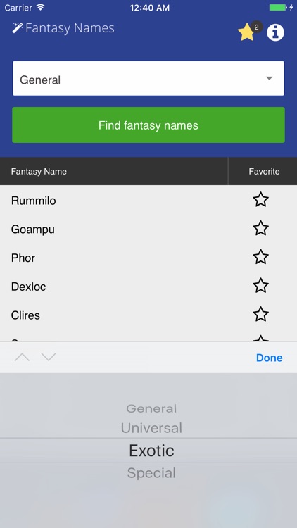 a! Fantasy Names screenshot-3