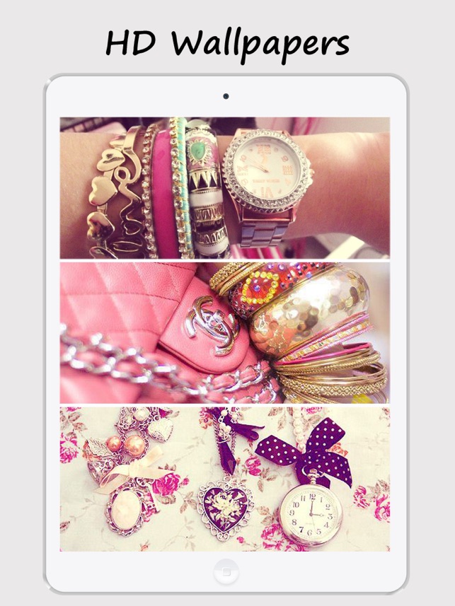 Girly Walls Cute Girl Image For Home Lock Screen On The App Store