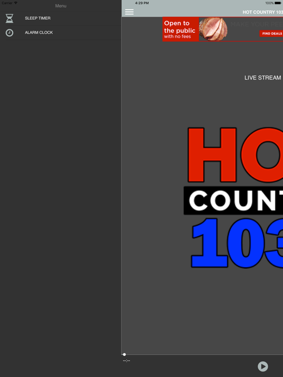 Screenshot #5 pour Hot Country 1035