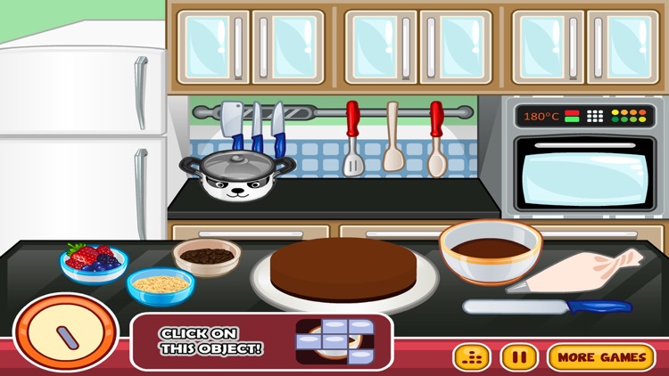 Chocolate Cheese Cake  (Amy's Cooking Class) screenshot-3