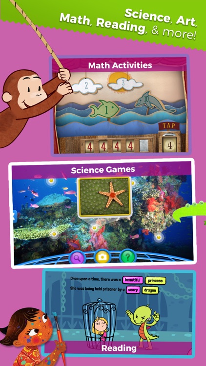 Curious World: Games, Videos, Books for Children
