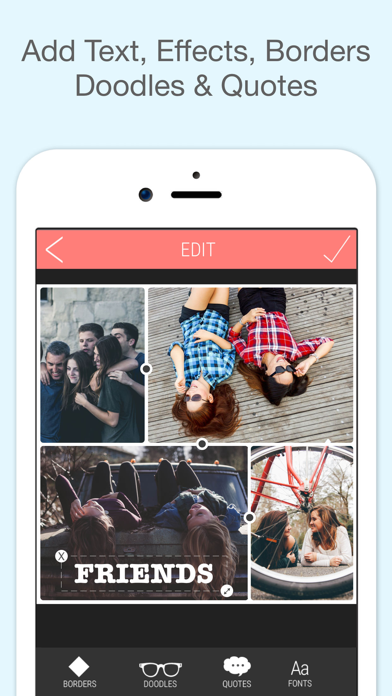 How to cancel & delete Photo Collage Maker - Pic Grid Editor & Jointer + from iphone & ipad 4