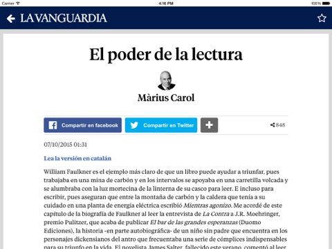 La Vanguardia screenshot 4