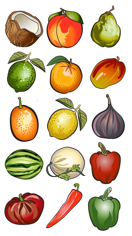 Fruit & Vegetable Stickers