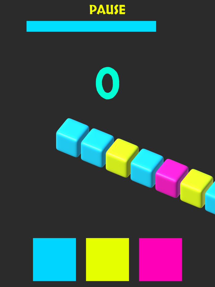 颜色立方体 - 训练大脑反应速度和眼力