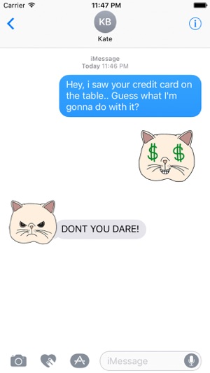 Funny Crazy Cat Stickers(圖3)-速報App