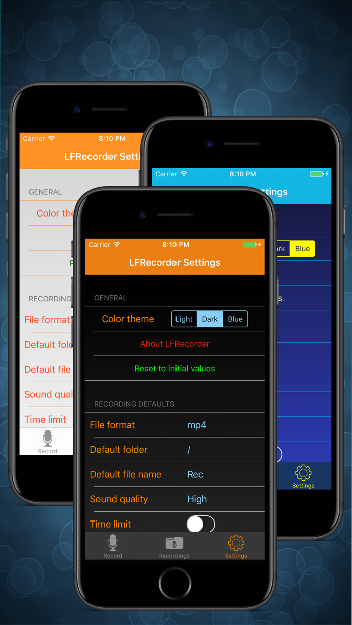 LF Recorder PRO - HD Record  Edit -  Sound, Voice