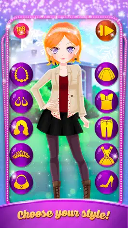 Game screenshot Pretty Anime Girl: Dressup and makeup apk