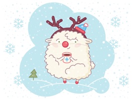 Amusing Sheep Stickers for iMessage