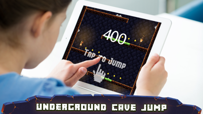 Screenshot #1 pour Underground Cave - Sauter pour échapper en pixel q