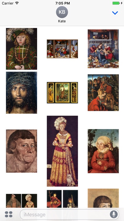 Lucas Cranach The Elder Artworks Stickers