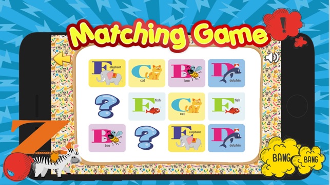 ABC Alphabet Matching Games For Preschool(圖4)-速報App