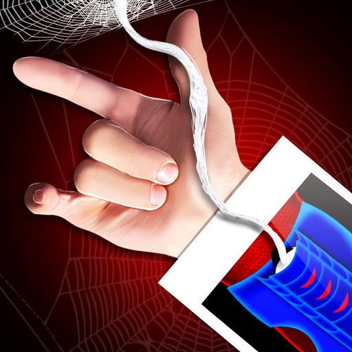 Spider Hand Web Simulator iOS App