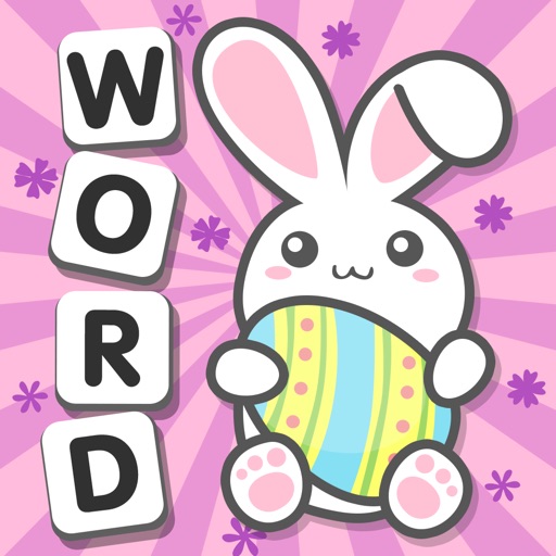 Alpha Bunny - Easter Egg Word Hunt Icon