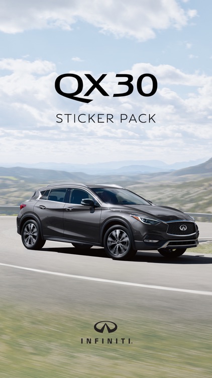 INFINITI QX30 Sticker Pack