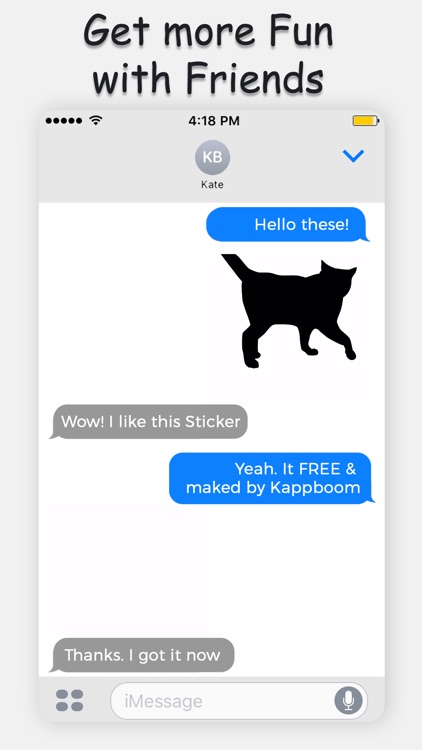 Cat Shadow Stickers