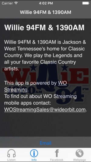 Willie 94FM & 1390AM(圖2)-速報App