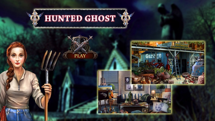 Hidden Object: Haunted ghost