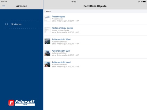 Fabasoft Folio Worklist screenshot 3