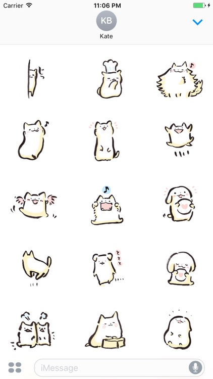 Animal Expressions Sticker