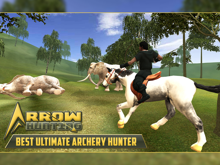 Archery Animal Hunting with arrow shooting