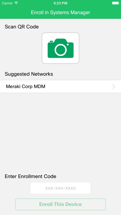 Meraki Systems Manager
