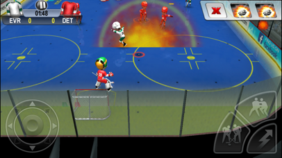Screenshot from Arcade Hockey 18