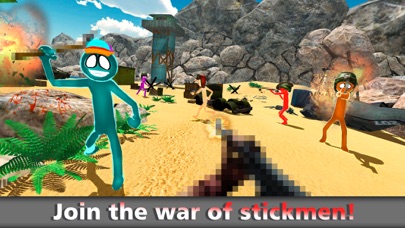 Stickman Gun Strike Shooter Full Screenshot 1