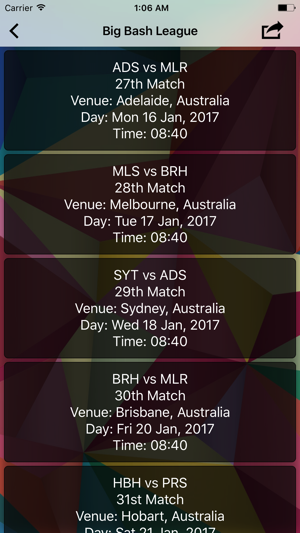 Live Cricket Schedule(圖2)-速報App