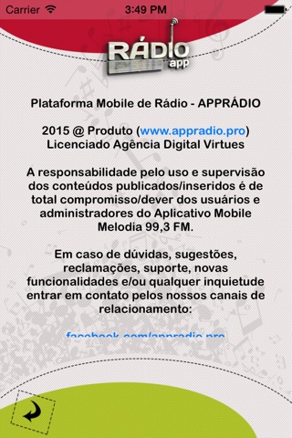 Rádio Melodia 99,3 FM screenshot 3