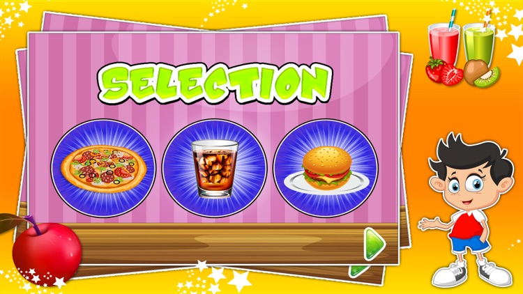 Pizza Burger & Drinks Maker -Cooking fun games screenshot-4