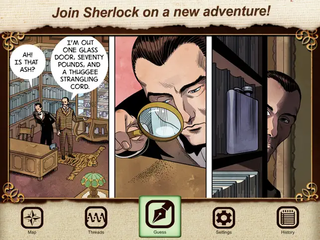 Captura de Pantalla 2 Sherlock Holmes: The Last Breath (Ink Spotters) iphone