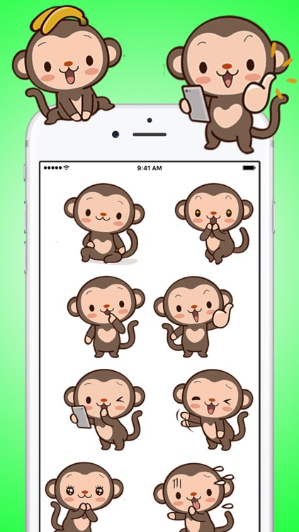 Best Monkey Stickers